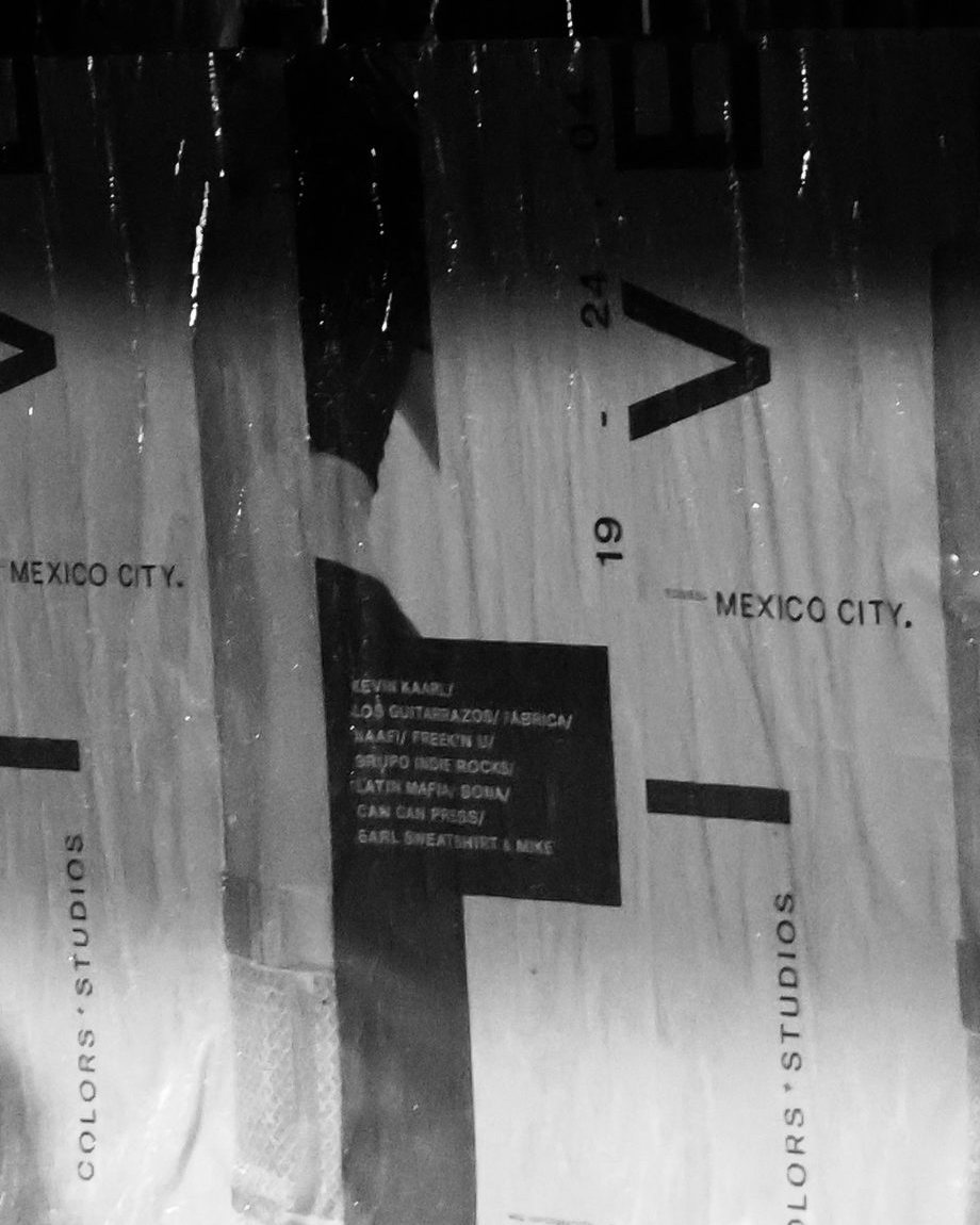 Street posters en la Ciudad de México
